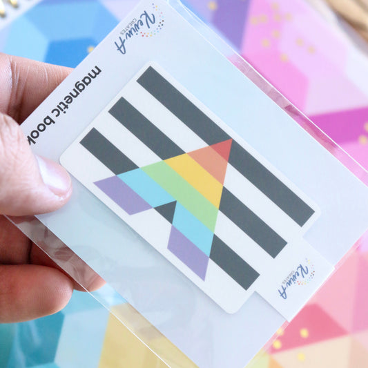 Ally Flag Magnetic Bookmark