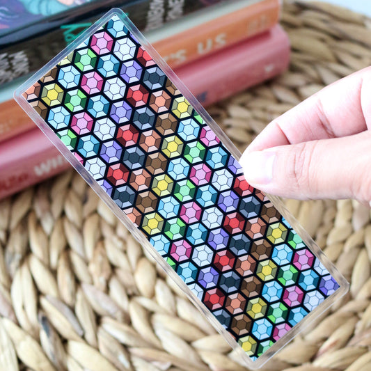 Rainbow Prism Laminated Bookmark