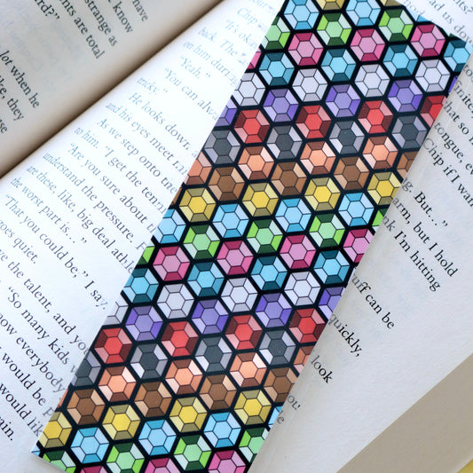 Rainbow Prism Laminated Bookmark