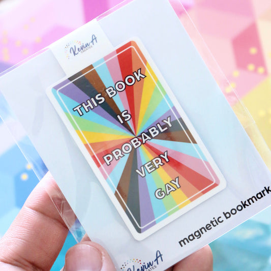 This Book is Probably Very Gay Magnetic Bookmark