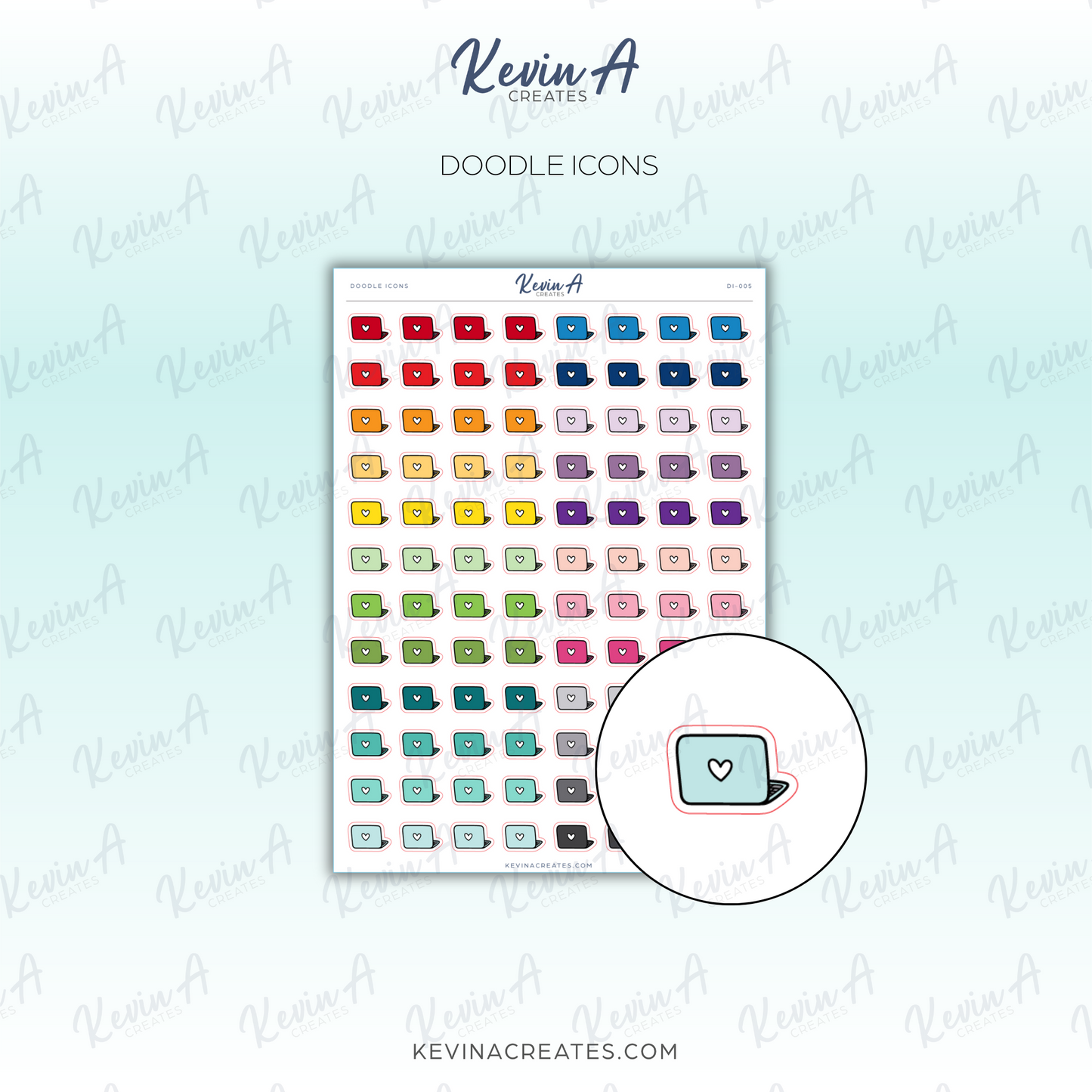 Doodle Icons - Laptop Icon