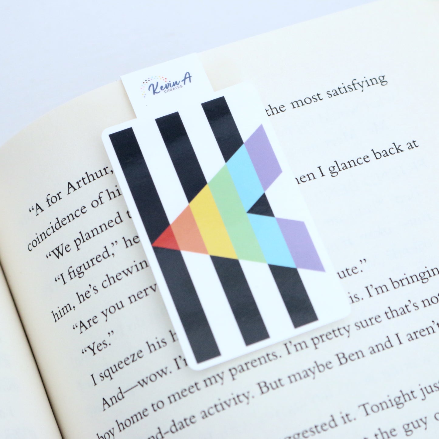 Ally Flag Magnetic Bookmark