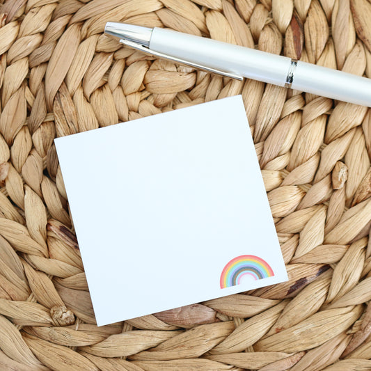 Rainbow Handmade Notepad