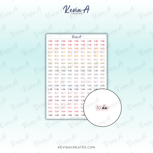 *LAST CHANCE* TO DO - Script/Font Planner Stickers