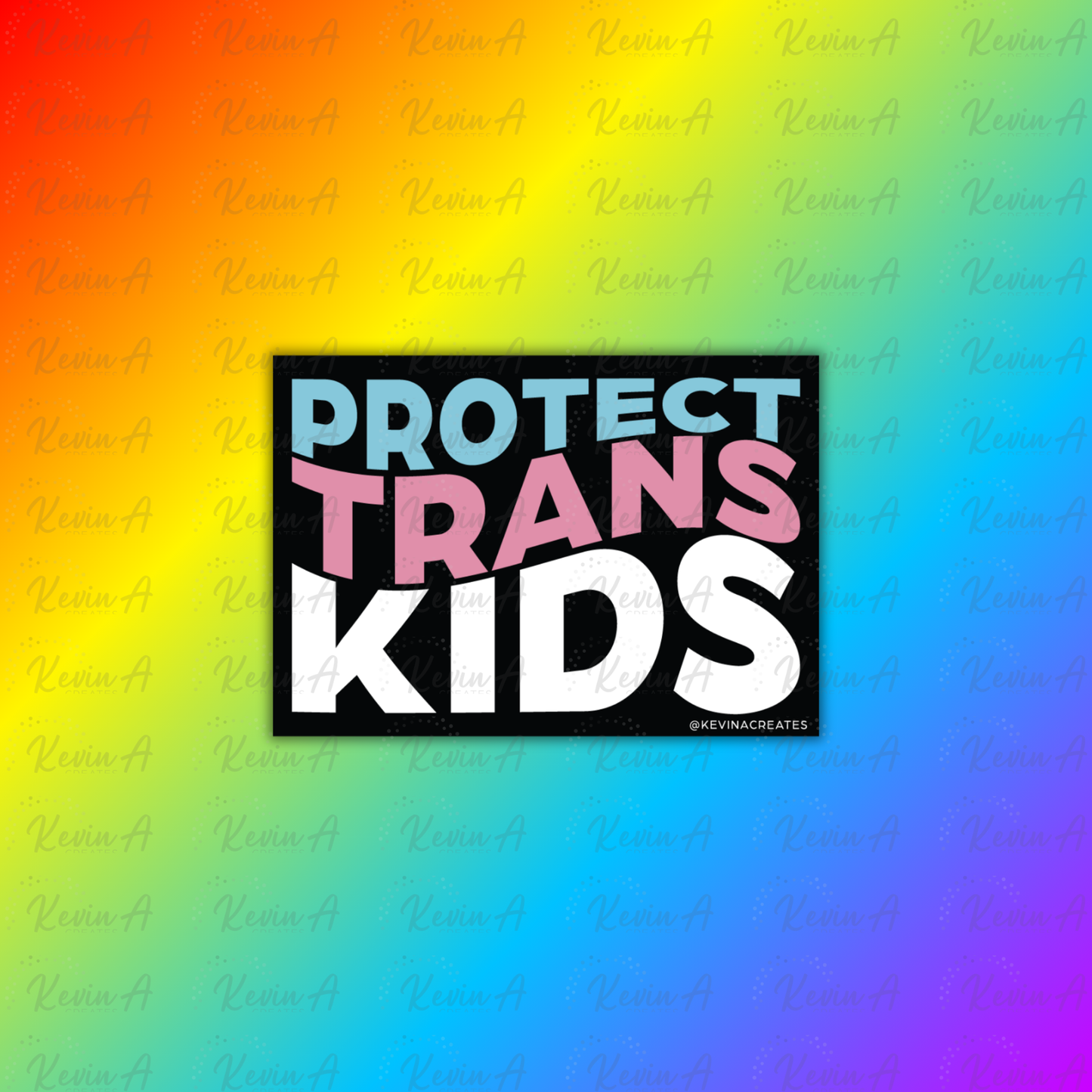 Protect Trans Kids Sticker
