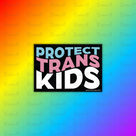 Protect Trans Kids Sticker