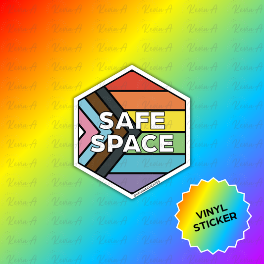 Safe Space Vinyl Sticker