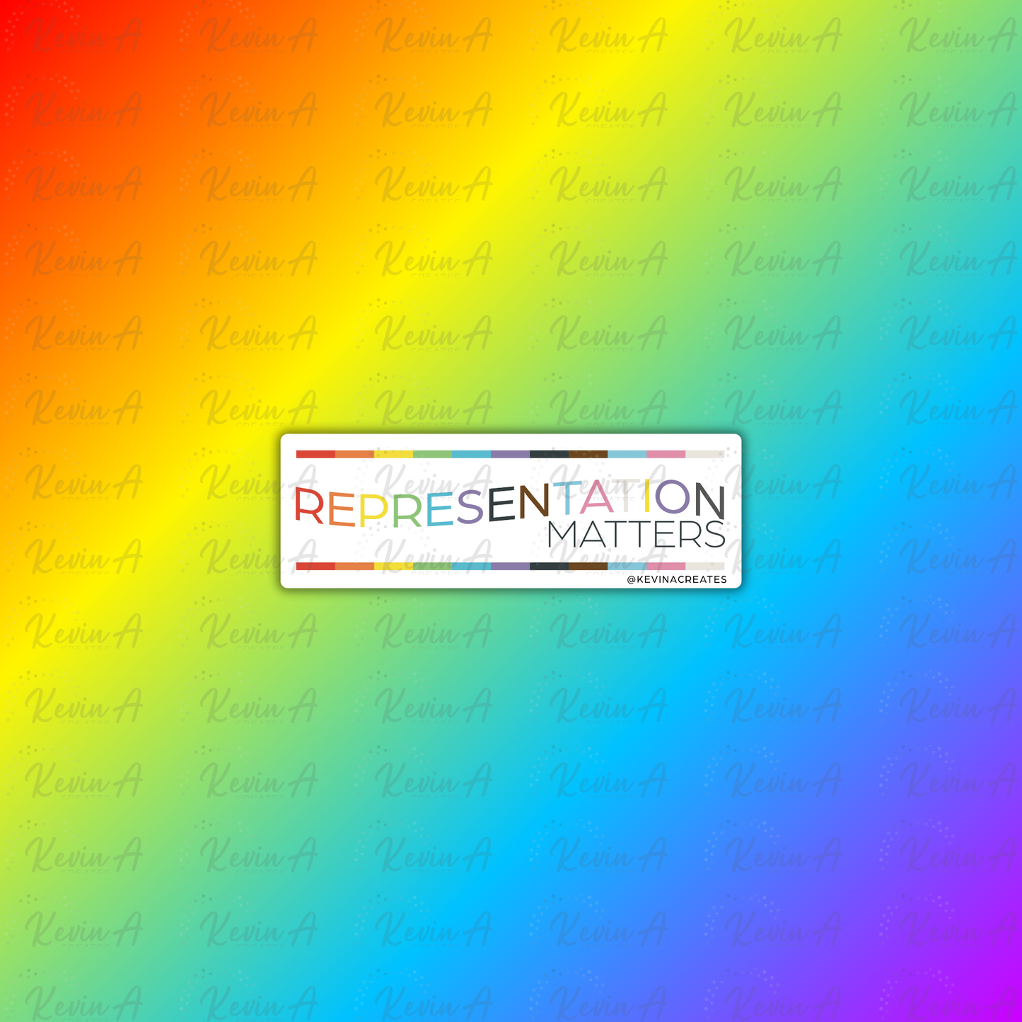 Representation Matters Sticker