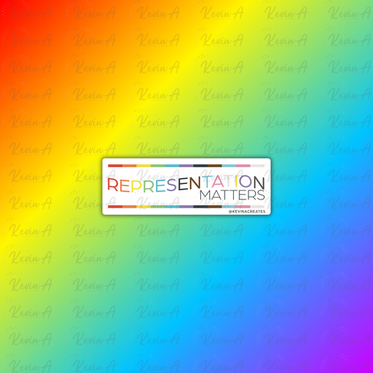 Representation Matters Sticker