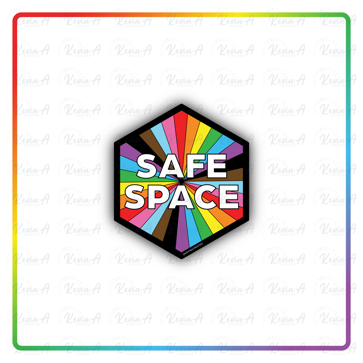 safe space sticker