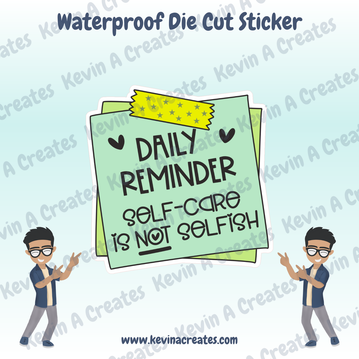 DC-072, Daily Reminder Die Cut Stickers