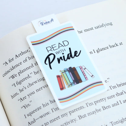 Read with Pride Magnetic Bookmark