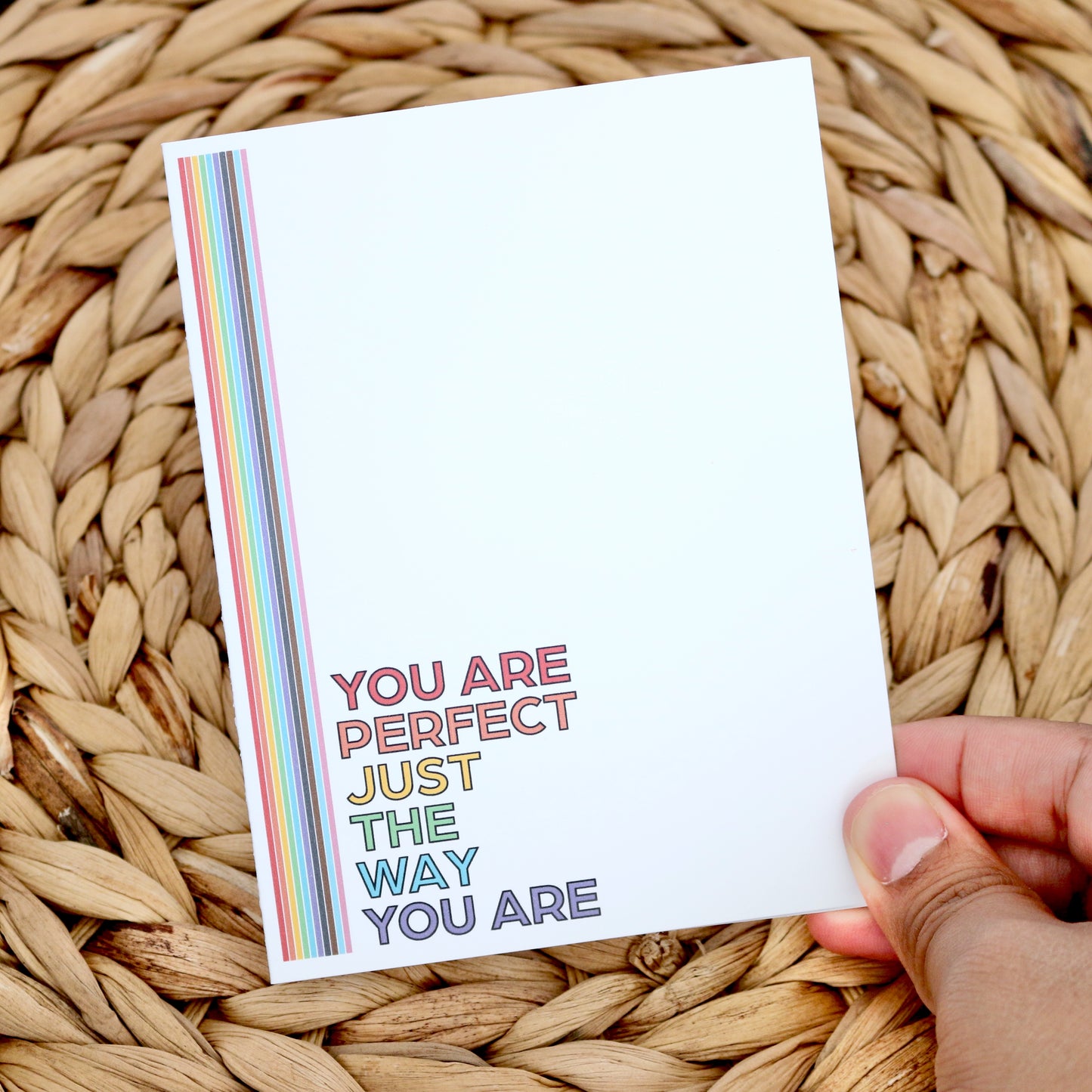 You Are Perfect Just The Way You Are Greeting Card