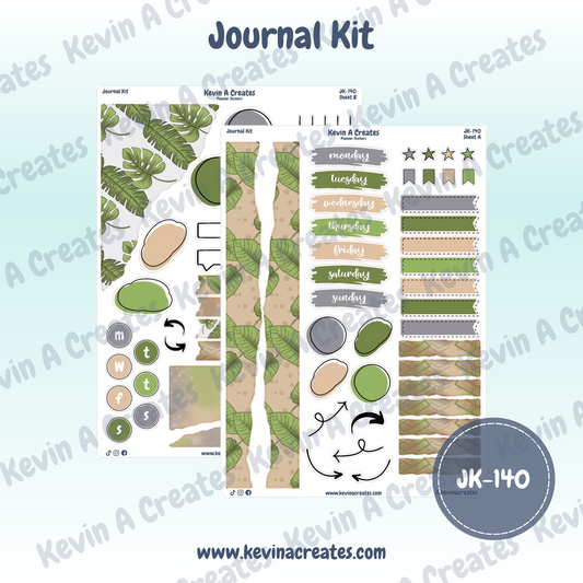 JK-140, Planner Stickers Journaling Kit
