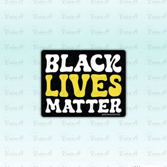 Black Lives Matter Die Cut Sticker