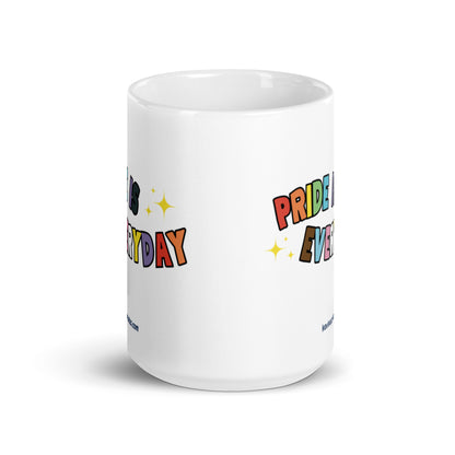 Pride is Everyday 15 oz White Mug