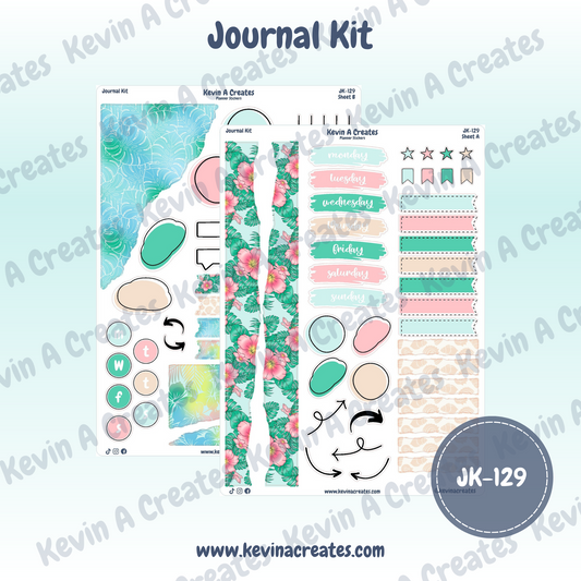 JK-129, Planner Stickers Journaling Kit