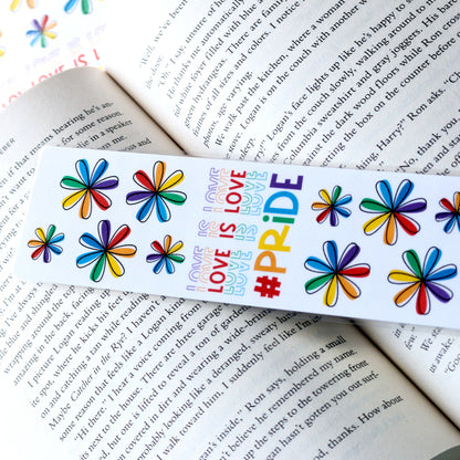 Love Is Love #Pride Bookmark