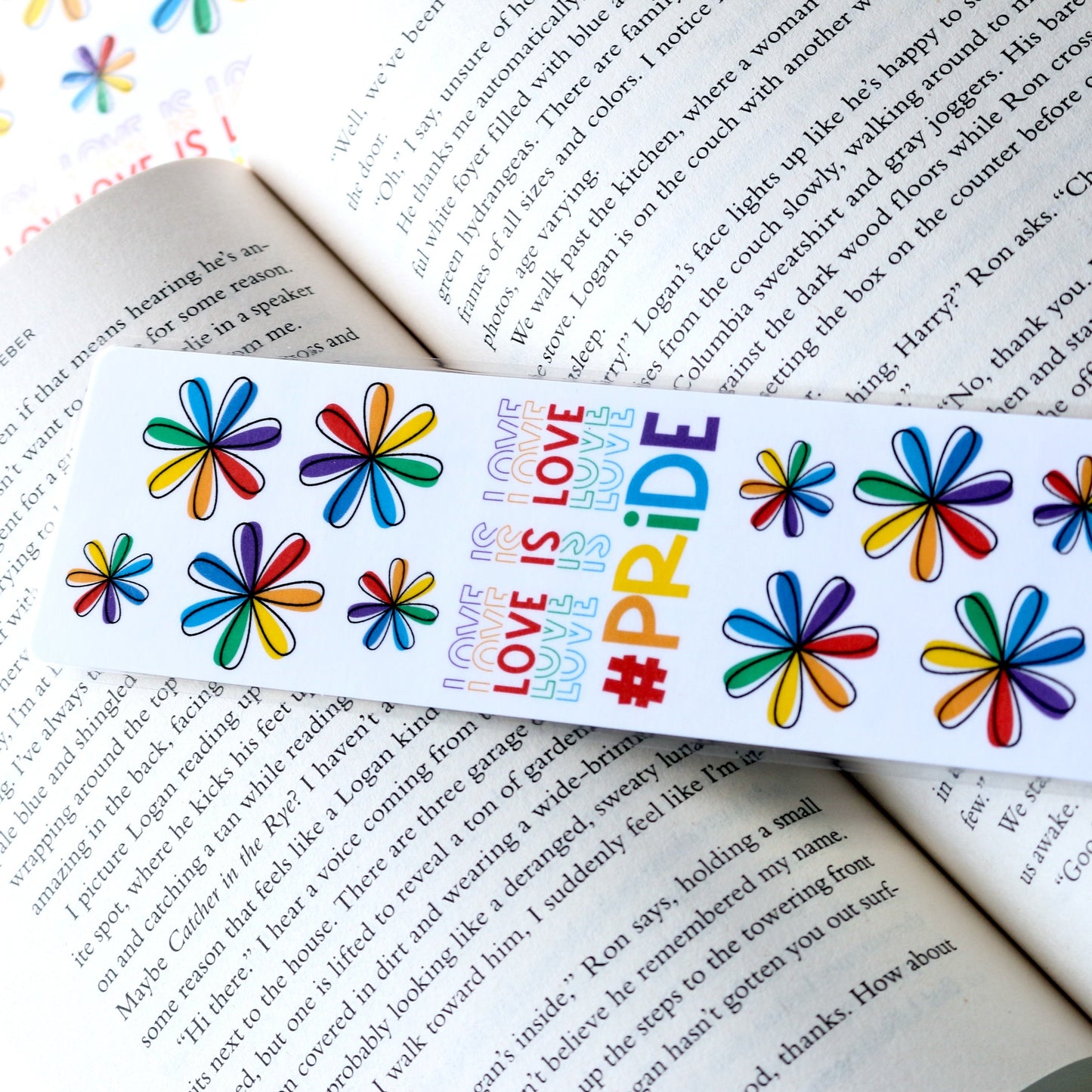 Love Is Love #Pride Bookmark